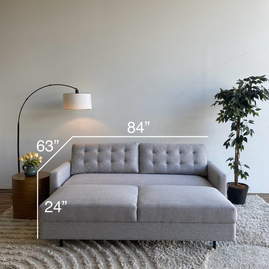 Thomasville Fabric convertible Sofa