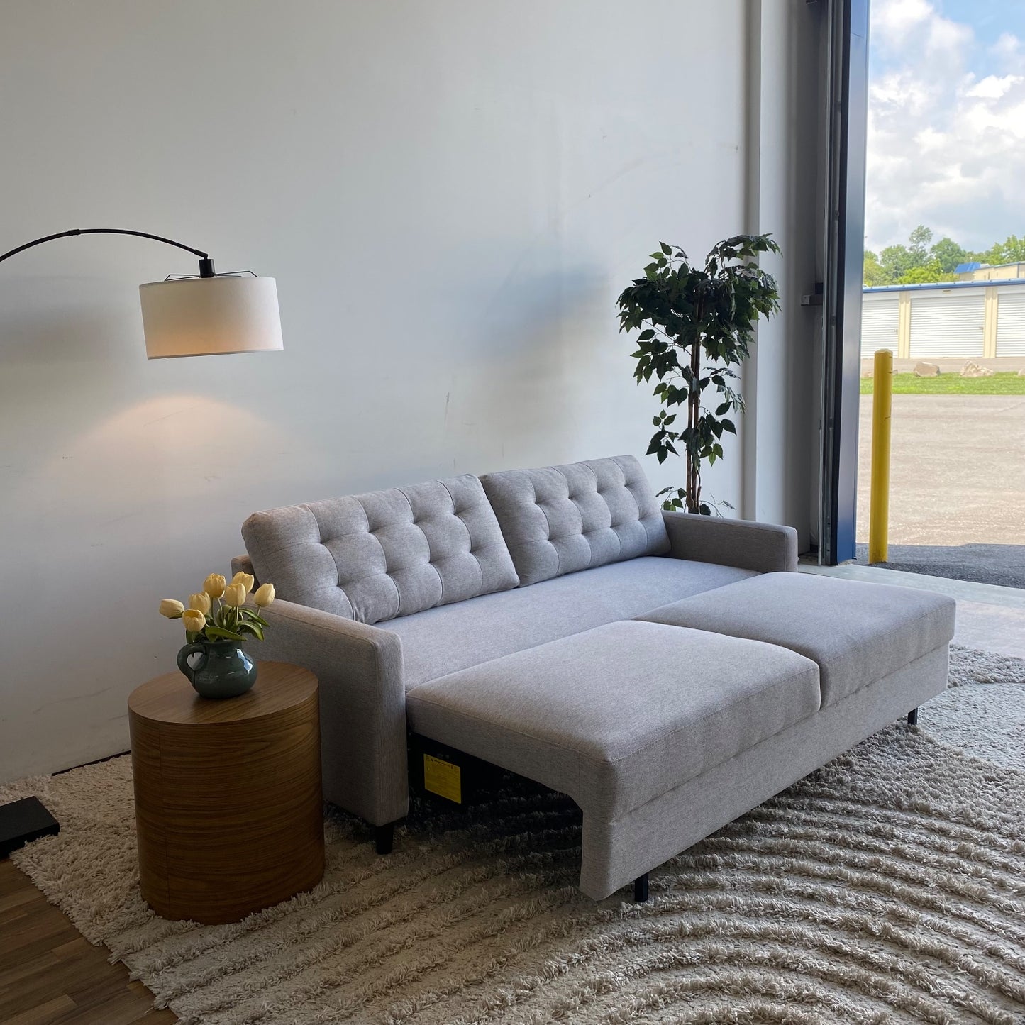 Thomasville Fabric convertible Sofa