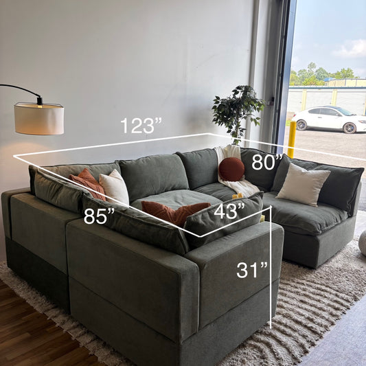 Albany Park Kova Modular 5 Pc in Spruce