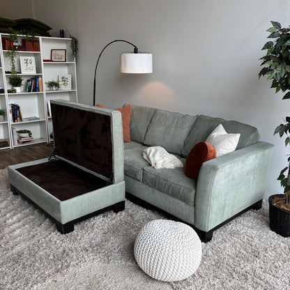 Macy’s Sage Green Sofa