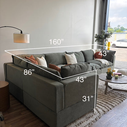 Albany Park Kova Modular 5 Pc in Spruce