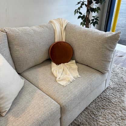 Bennett 2pc Modular Sofa in Cream Color