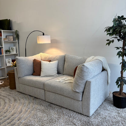 Bennett 2pc Modular Sofa in Cream Color