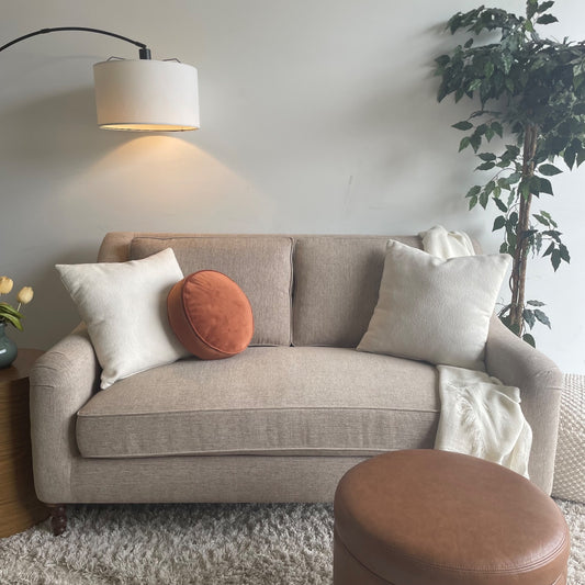Interior Define Alexander Loveseat in Beige