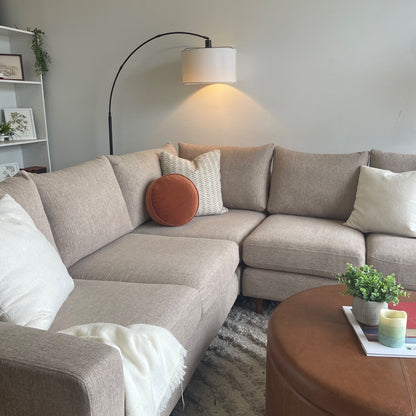Interior Define Sloan Corner Sectional in beige