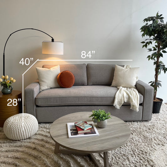 Interior Define James Sleeper Sofa in Gray