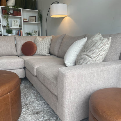 Interior Define Sloan Corner Sectional in beige