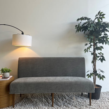 Interior Define Dorian Armless Bench in Gray