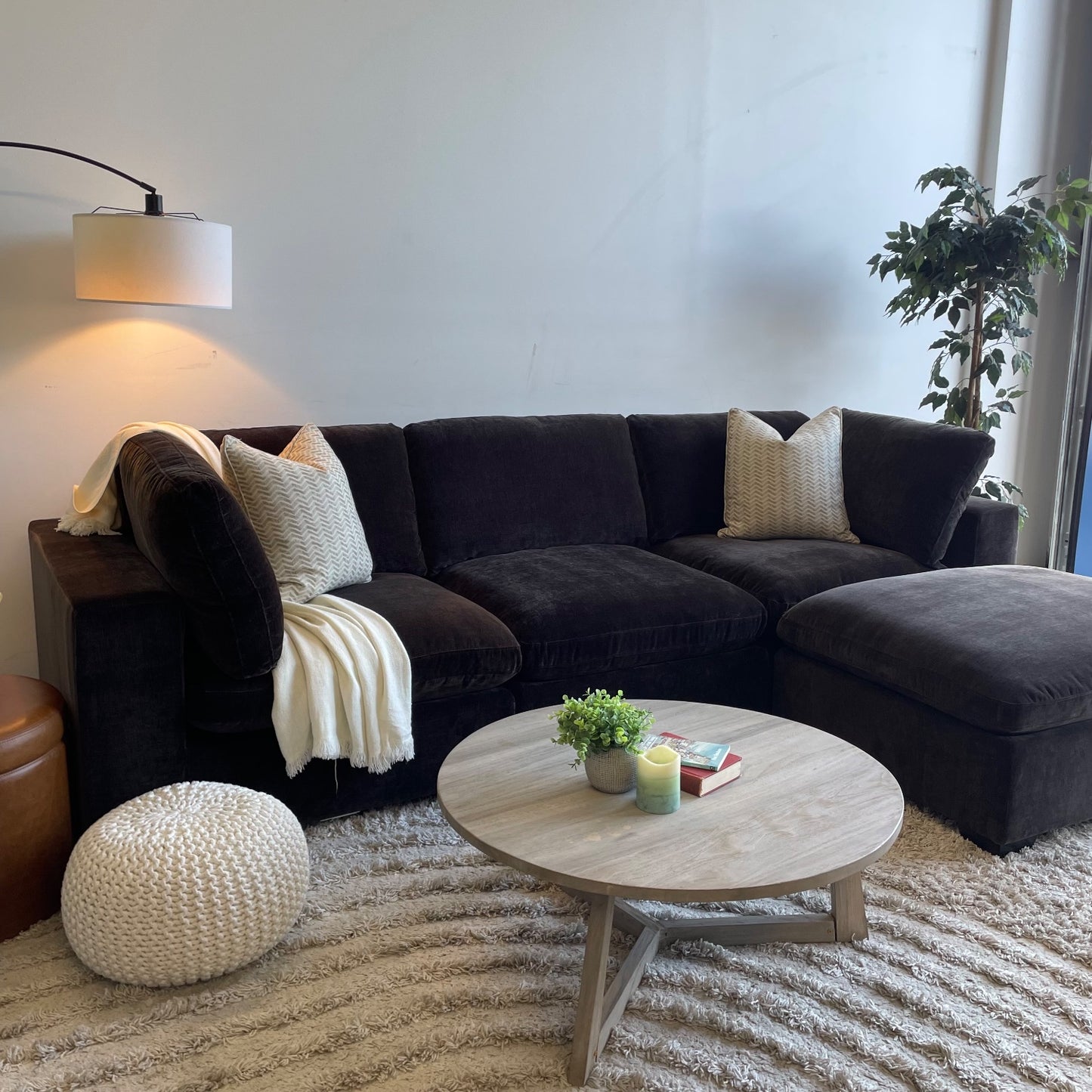 Lakeview Modular Sectional in Dark Chocolate