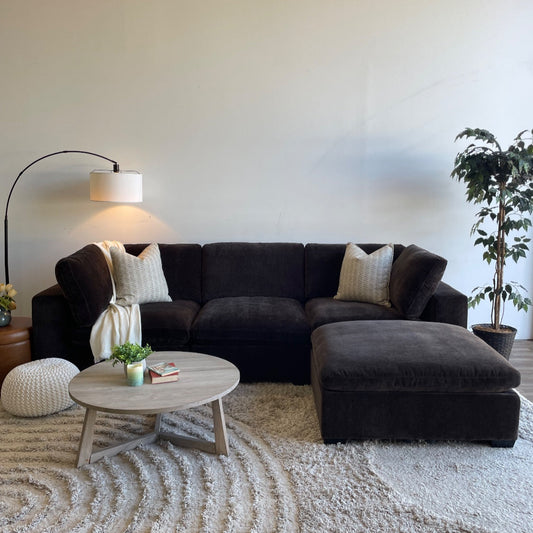 Lakeview Modular Sectional in Dark Chocolate