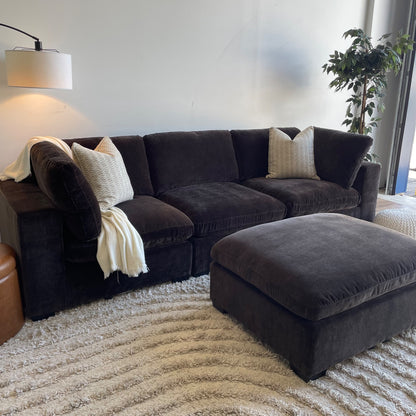 Lakeview Modular Sectional in Dark Chocolate