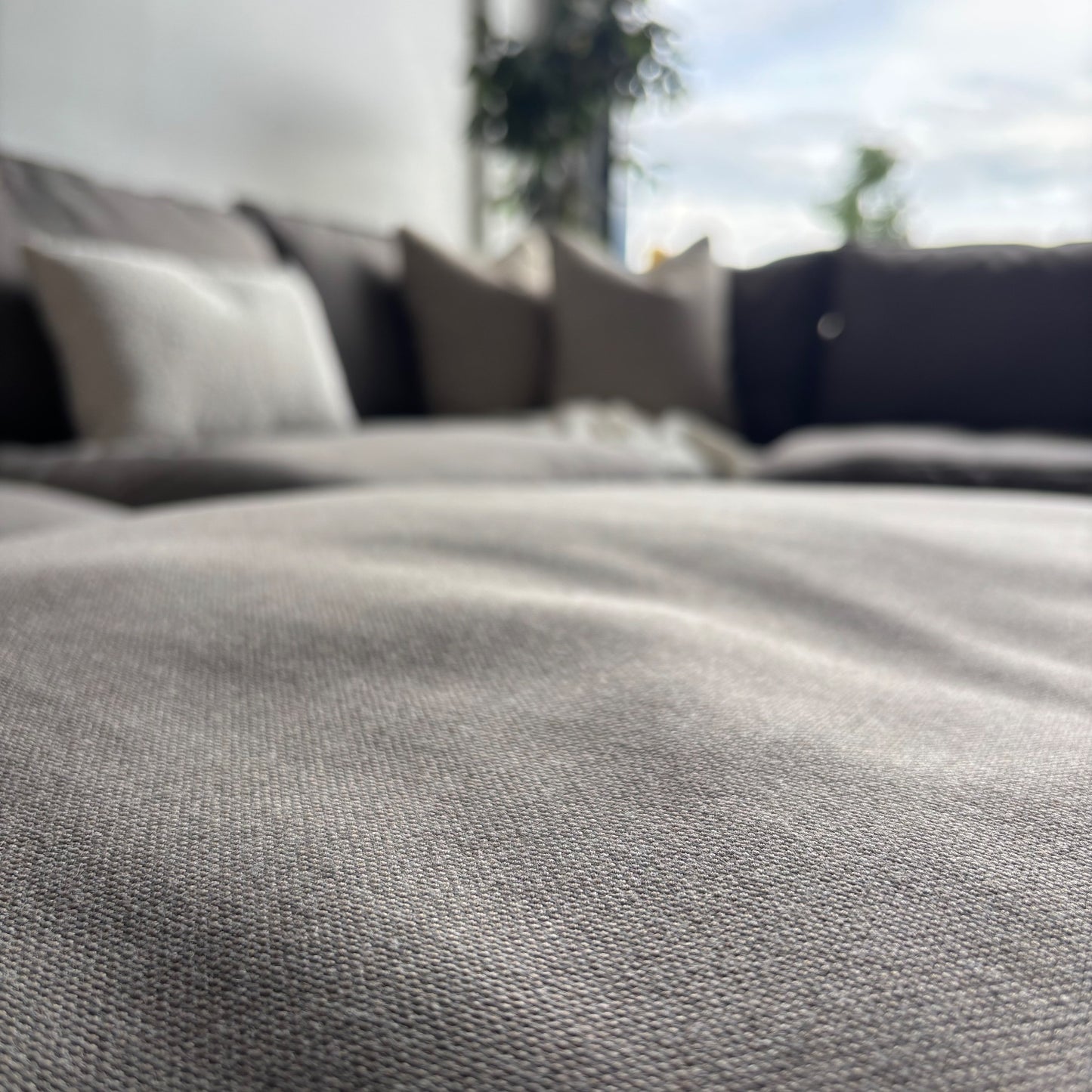 Albany Park Kova Modular 5 Pc Sectional in Clay Performance Linen