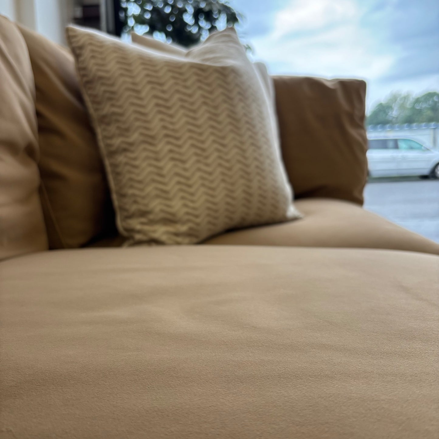 Albany Park Kova Modular 6Pc Sectional in Camel Performance