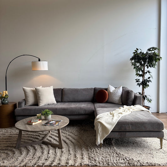 West Elm Andes 3pc in Dark Gray