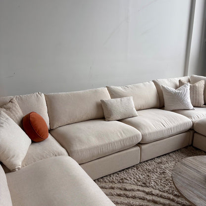 Serene Grand Corner in Linen Beige