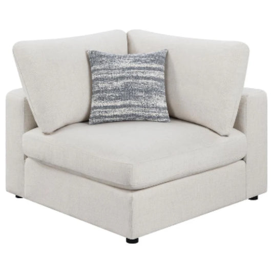 Serene Armless Piece in Linen Beige