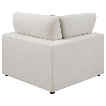 Serene Armless Piece in Linen Beige