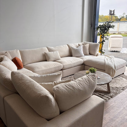 Serene Grand Corner in Linen Beige