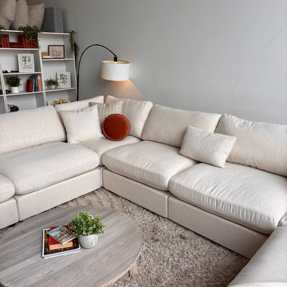 Serene Grand Corner in Linen Beige