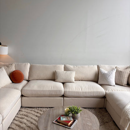 Serene Grand Corner in Linen Beige