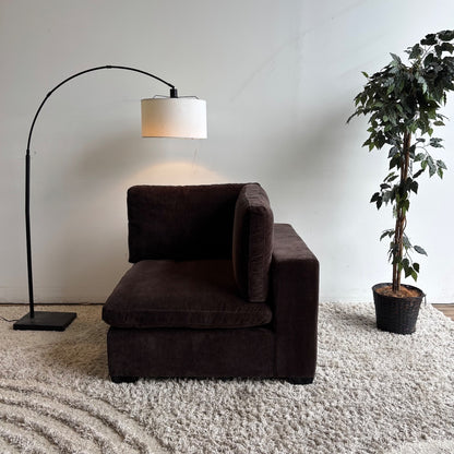 Lakeview Corner in Chocolate Brown