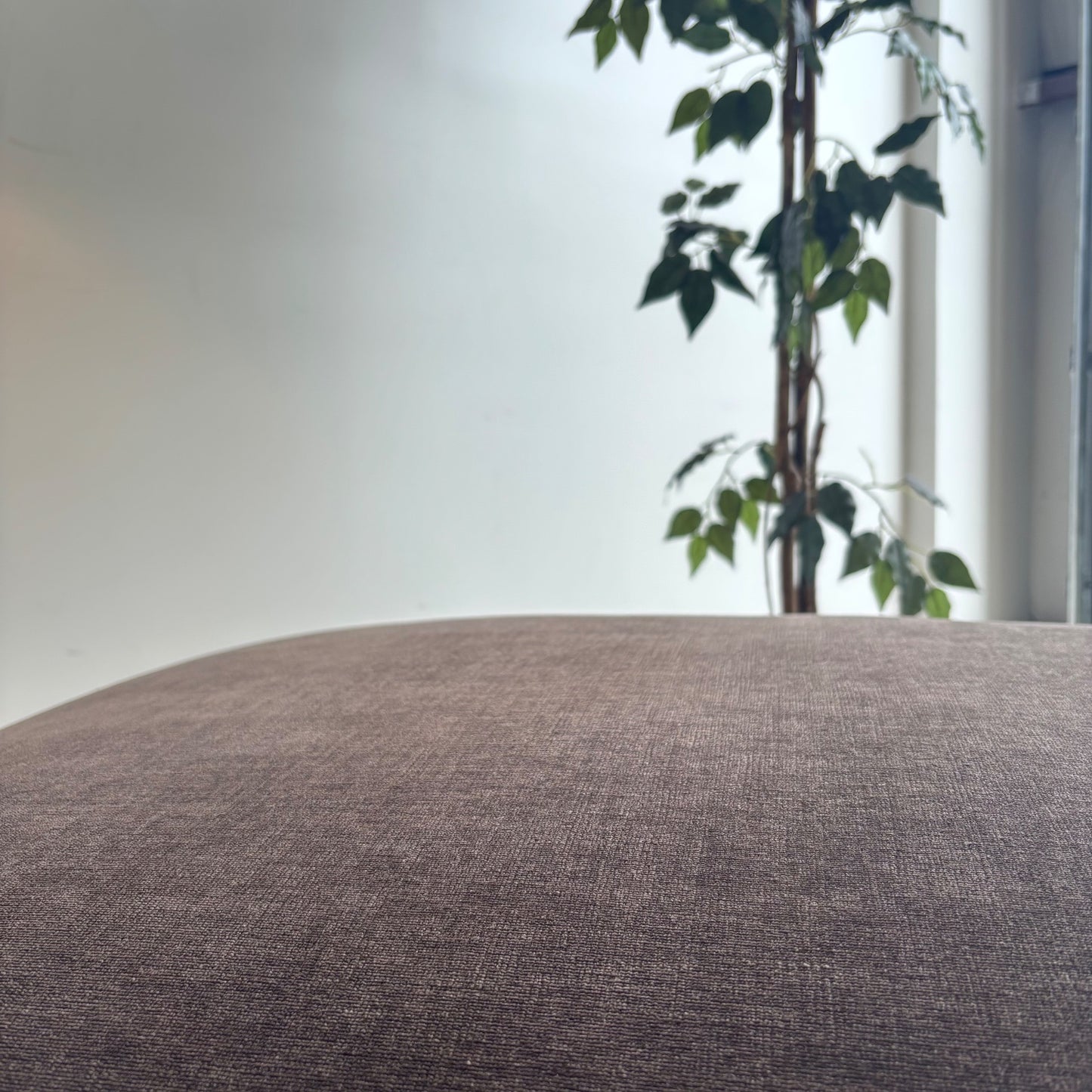 Lakeview Ottoman in Chocolate Brown