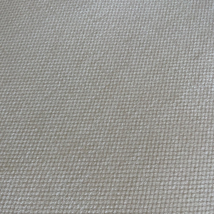 Bellamia Luna Loveseat + Ottoman  in Cream Performance Chenille