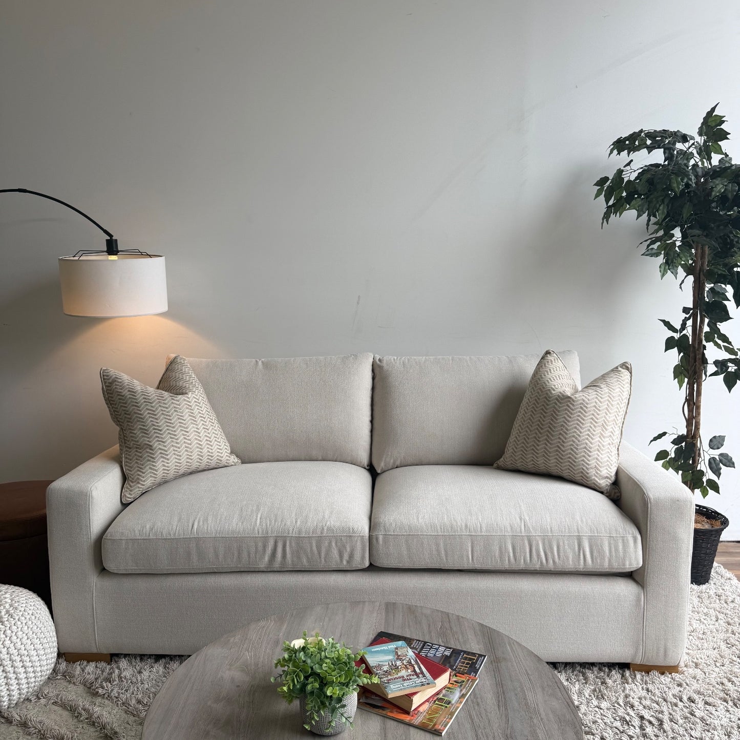 Interior Define Sloan Sleeper Sofa in Beige