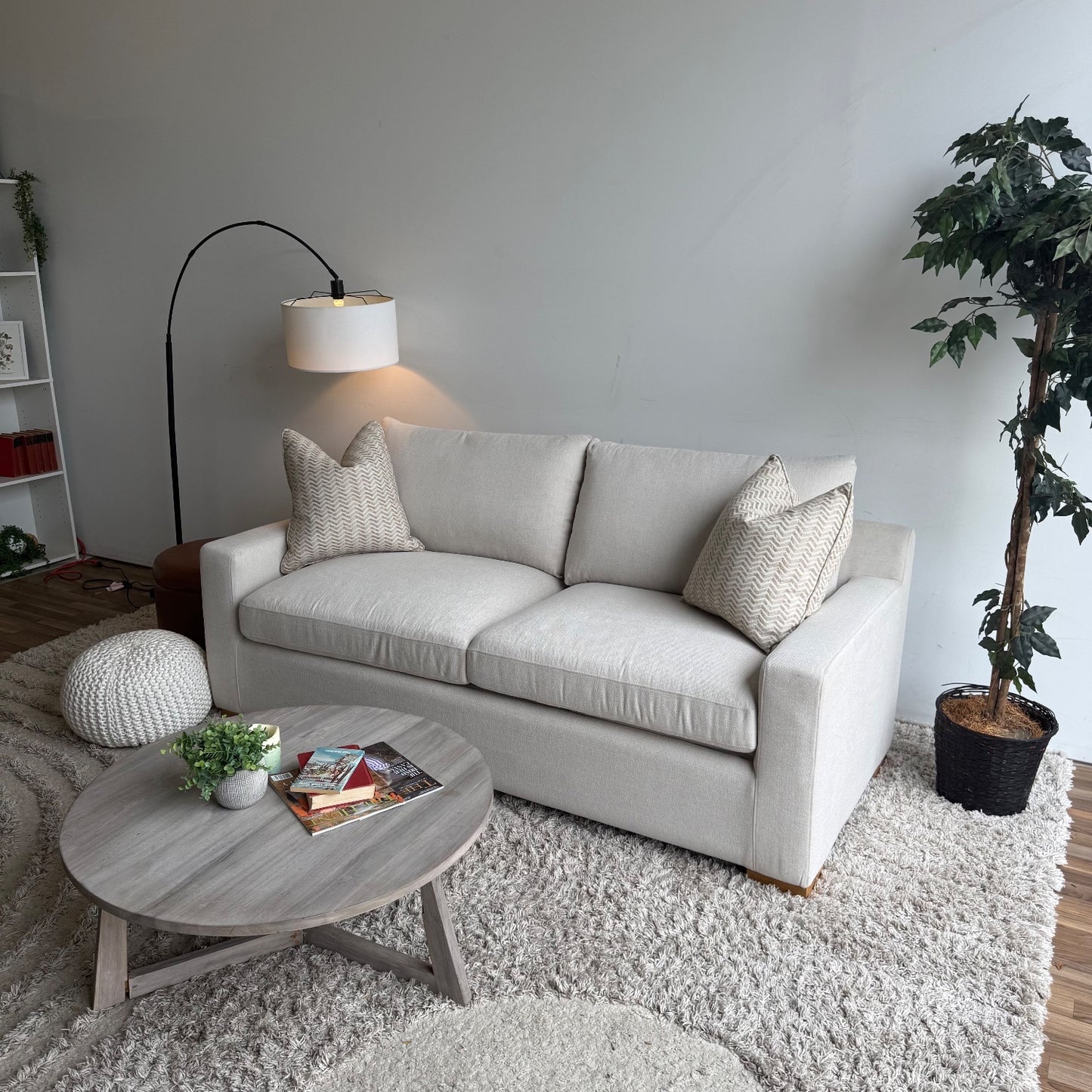 Interior Define Sloan Sleeper Sofa in Beige