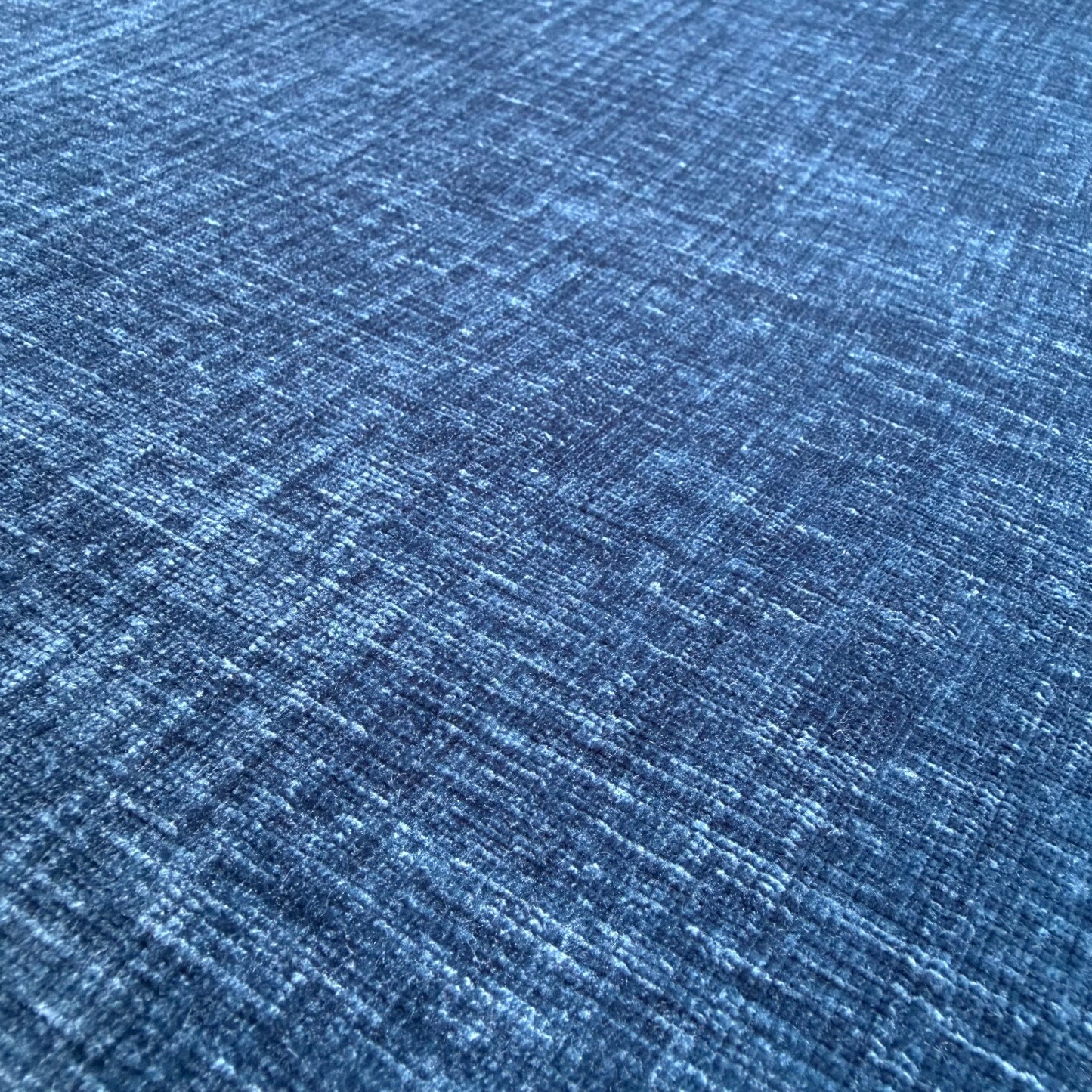 Interior Define Sloan U-Shaped Sectional in Blue Performance Vintage Velvet