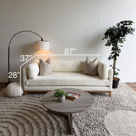 Interior Define Jasper Outdoor Sofa in White