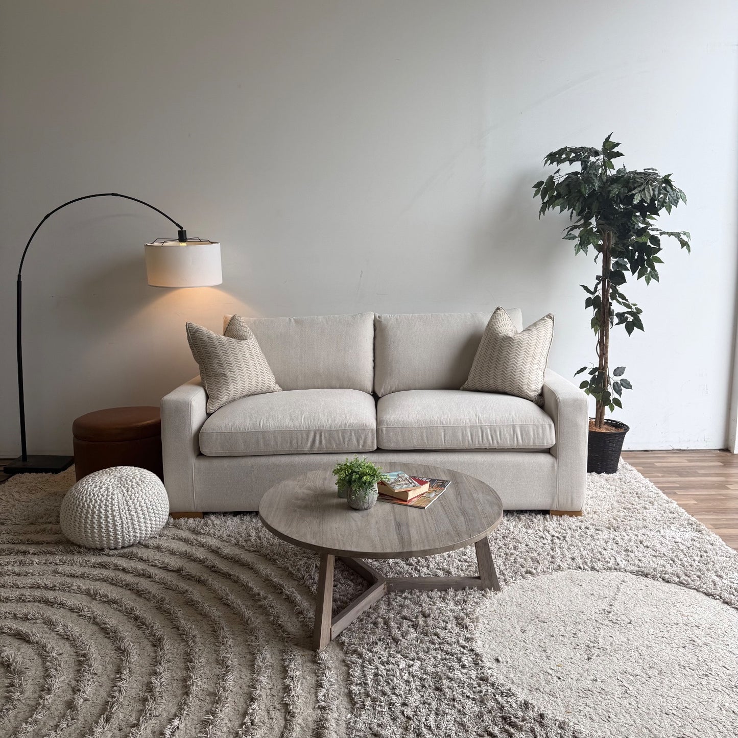 Interior Define Sloan Sleeper Sofa in Beige