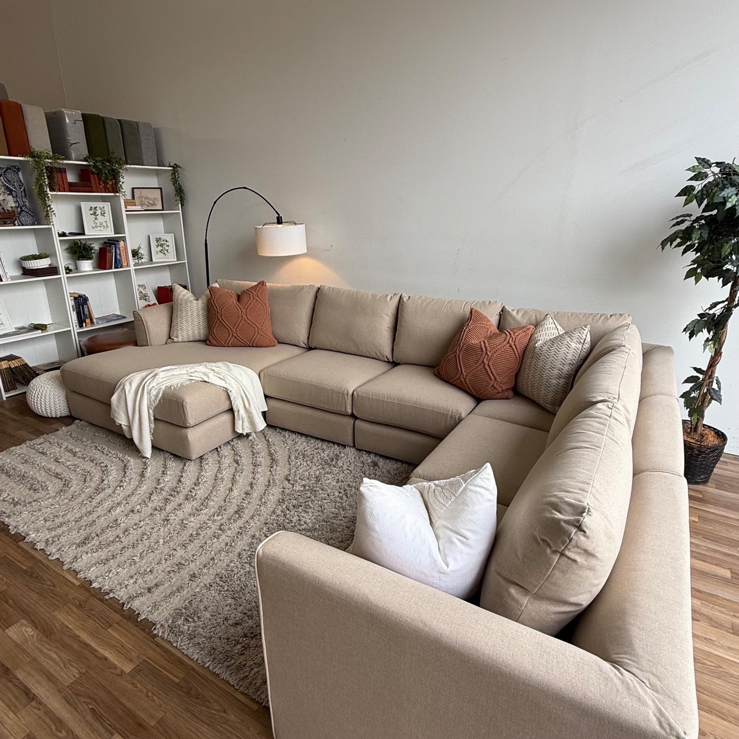 Interior Define Beckham Modular Sectional in Performance Fabric