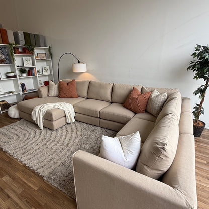 Interior Define Beckham Modular Sectional in Performance Fabric