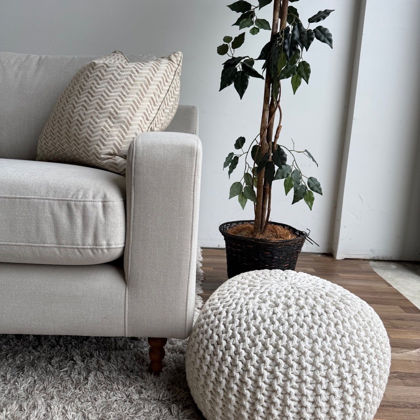 Interior Define Sloan Chaise Sectional In Performance Fabric