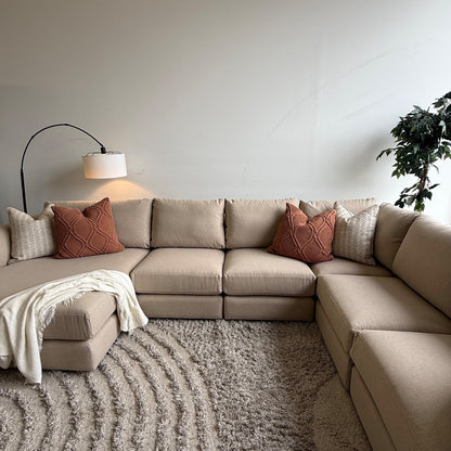 Interior Define Beckham Modular Sectional in Performance Fabric