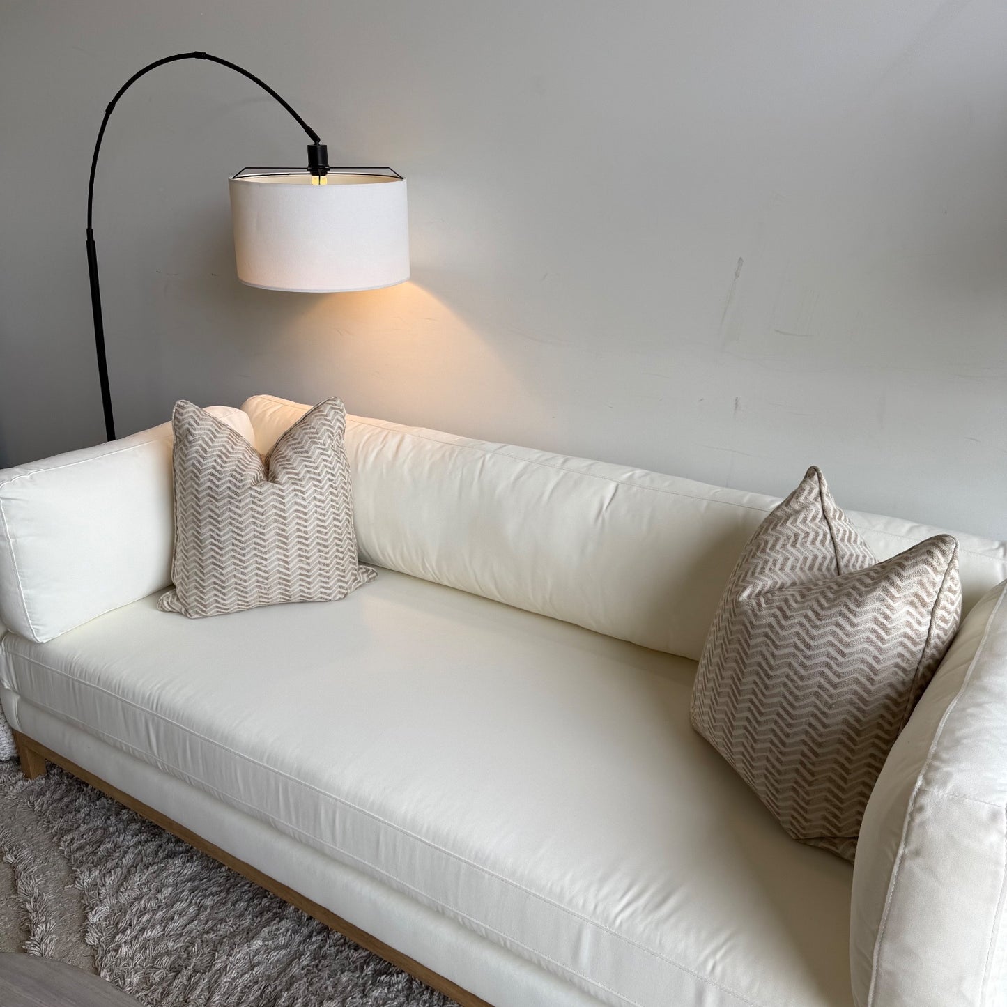 Interior Define Jasper Outdoor Sofa in White