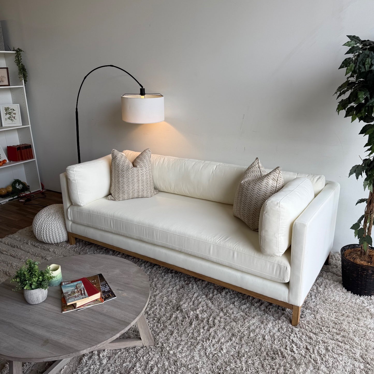 Interior Define Jasper Outdoor Sofa in White