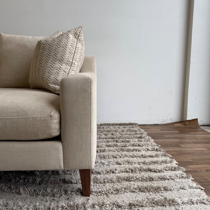 Interior Define Sloan Chaise Sectional in Beige