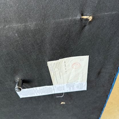 Interior Define James Loveseat in Blue Performance Velvet