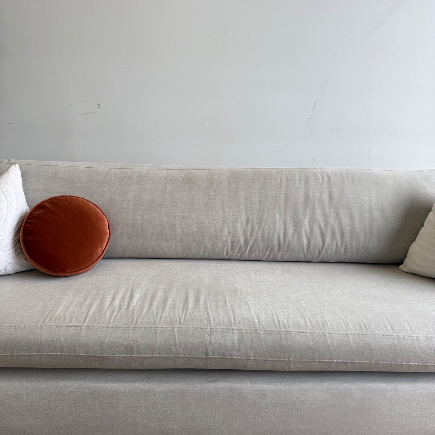 Interior Define Ella Sofa in Grey Performance Classic Weave