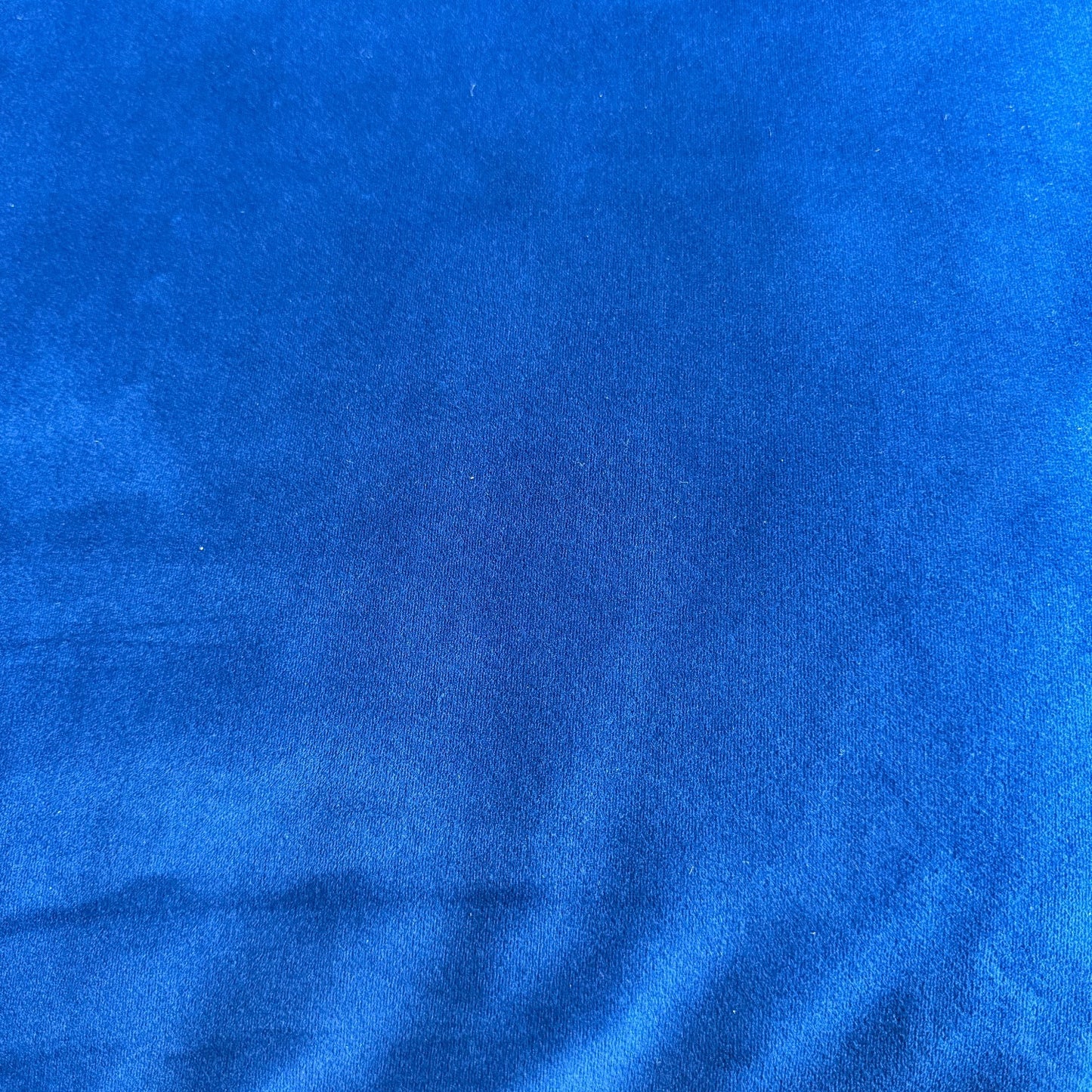 Interior Define Sloan Chaise Sectional in Blue Performance Velvet