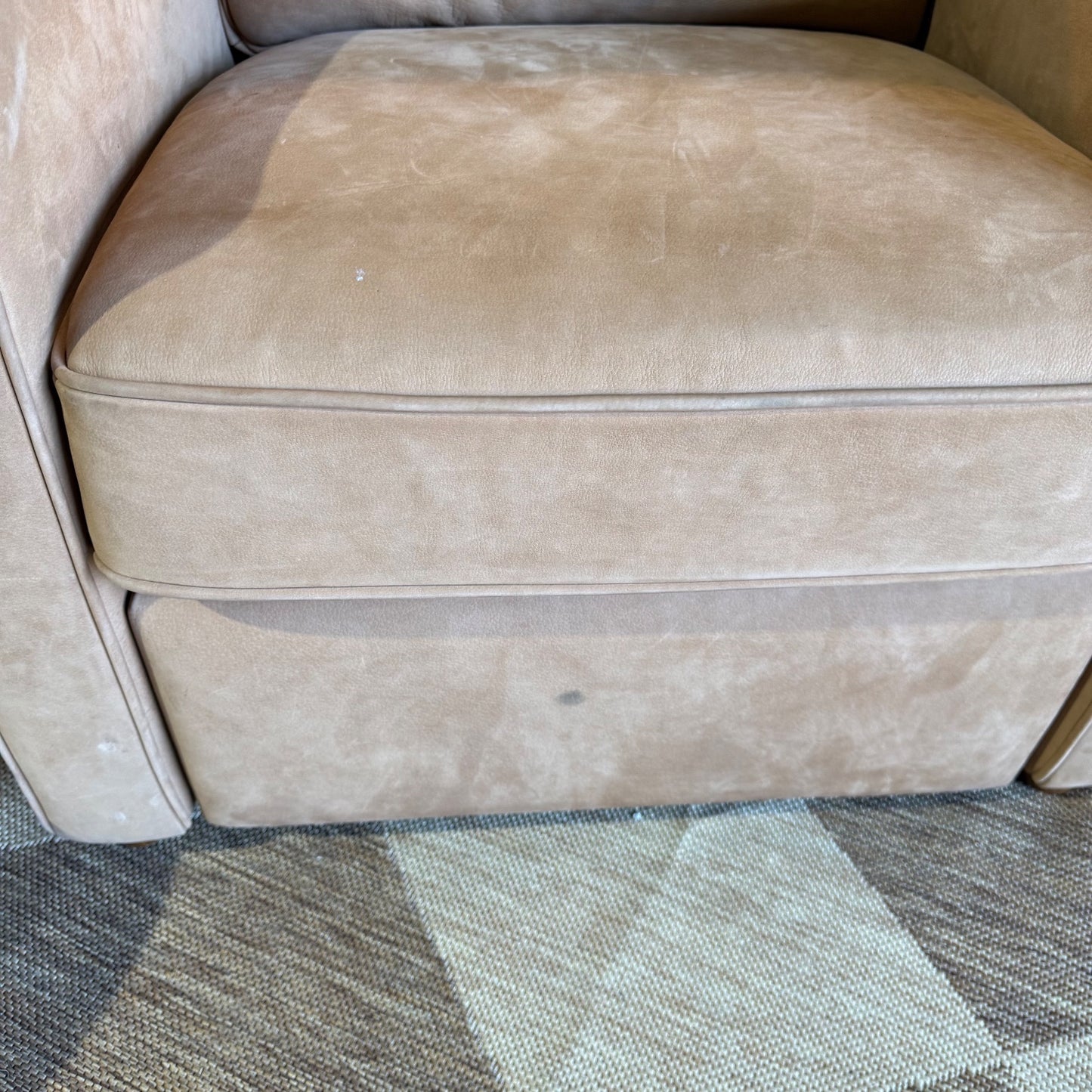 Interior Define Sadie Reclining Chair in Brown Leather