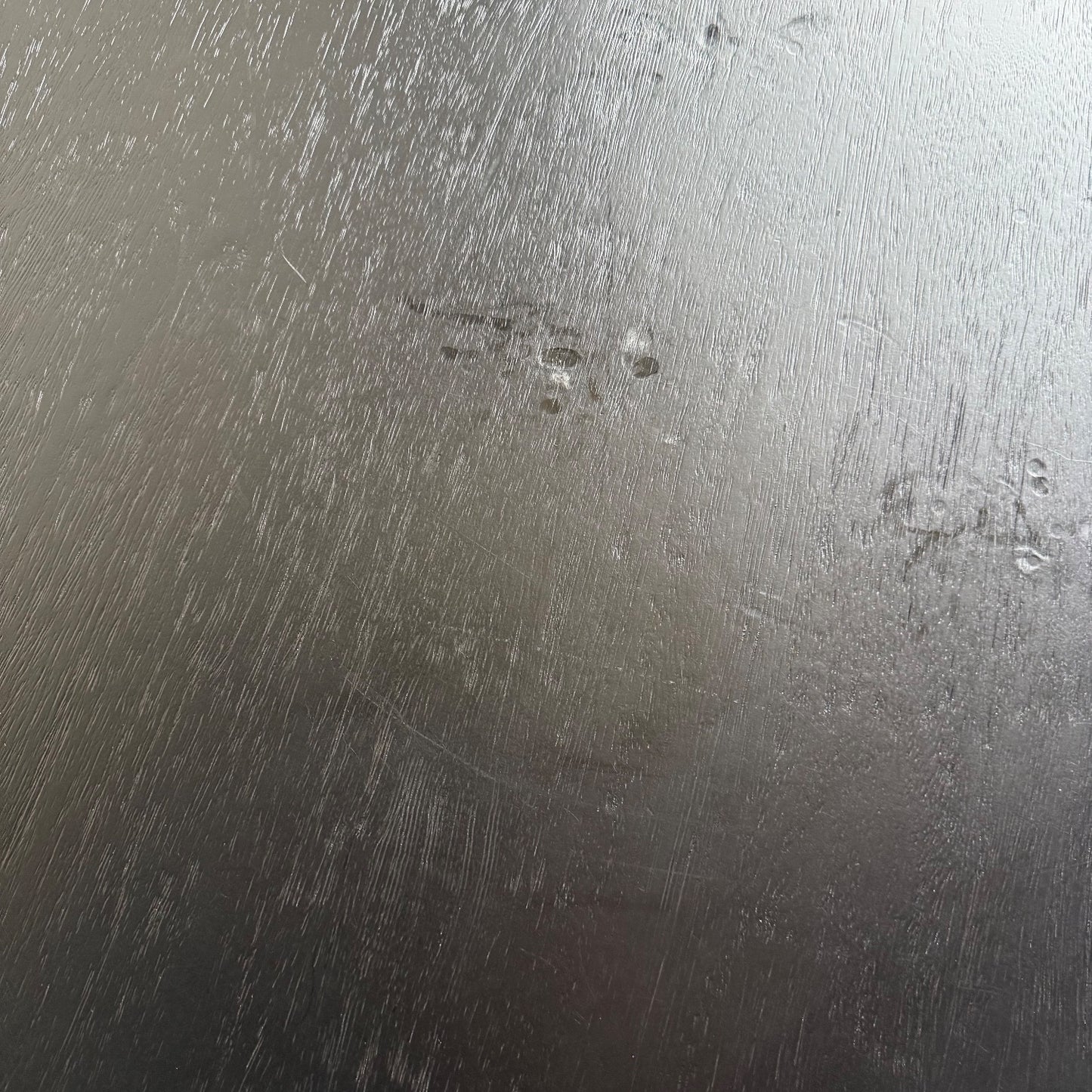 Interior Define Nina Round Coffee Table in Black Stain on Rubberwood