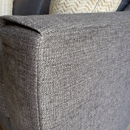 Interior Define Saylor Sofa in Black Performance Fabric