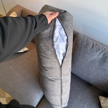 Interior Define Saylor Sofa in Black Performance Fabric