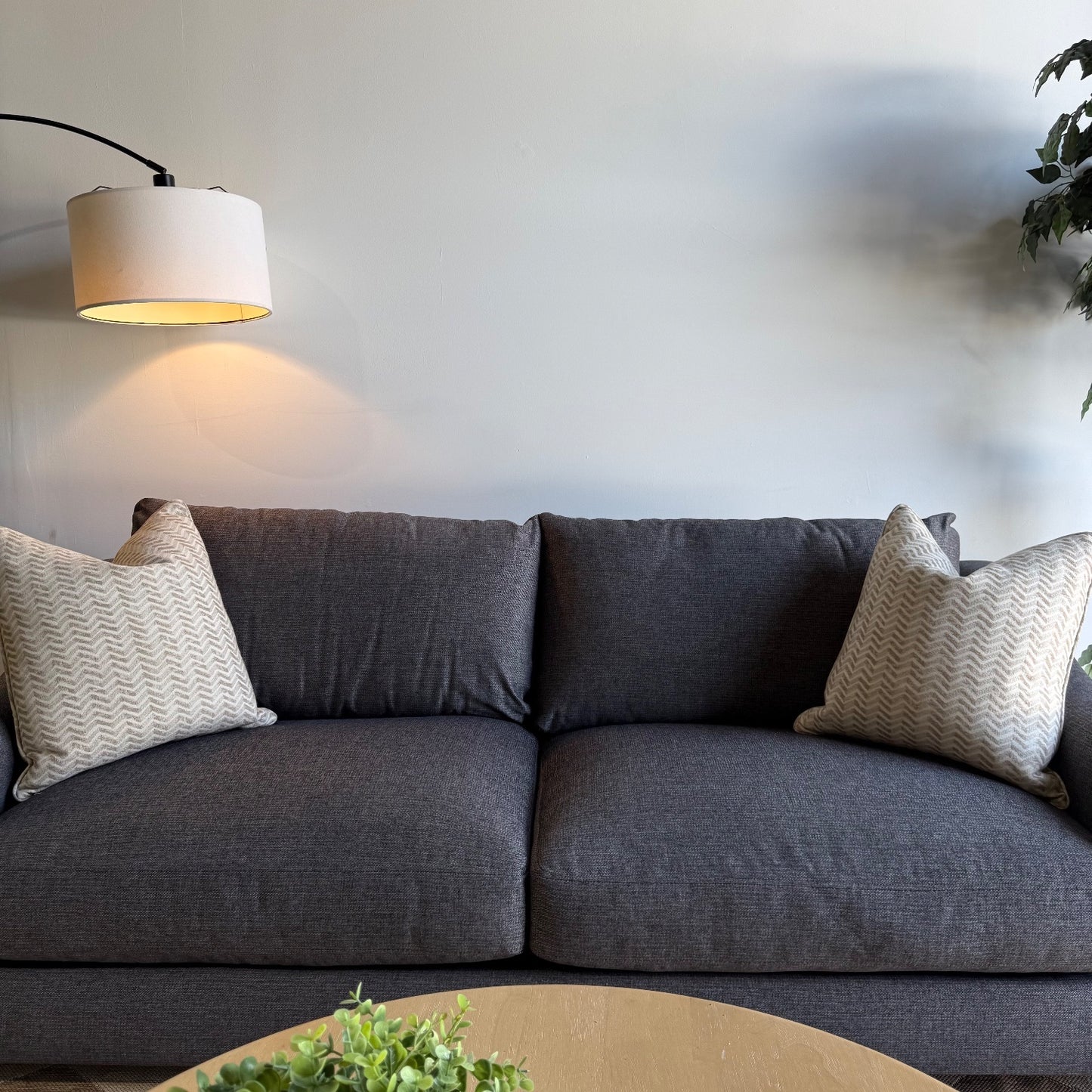 Interior Define Saylor Sofa in Black Performance Fabric