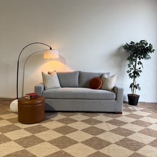 Interior Define Sloan Sleeper Sofa in Grey Performance Fabric