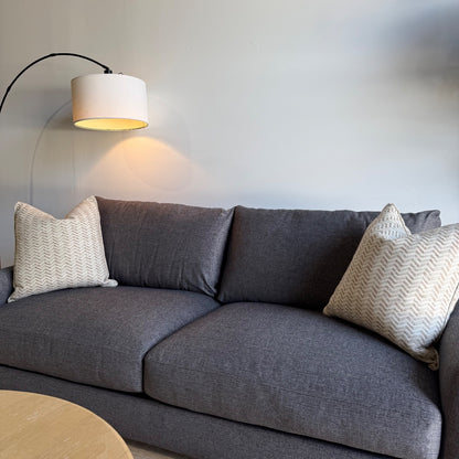 Interior Define Saylor Sofa in Black Performance Fabric