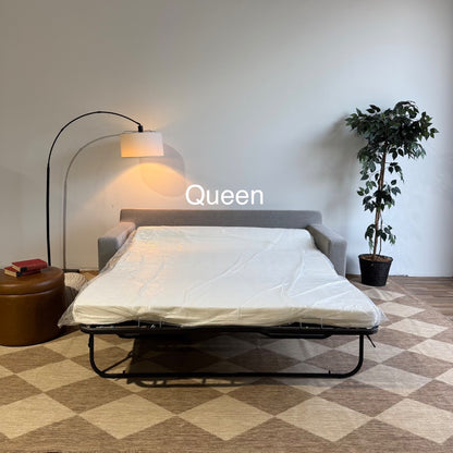 Interior Define Sloan Sleeper Sofa in Grey Performance Fabric